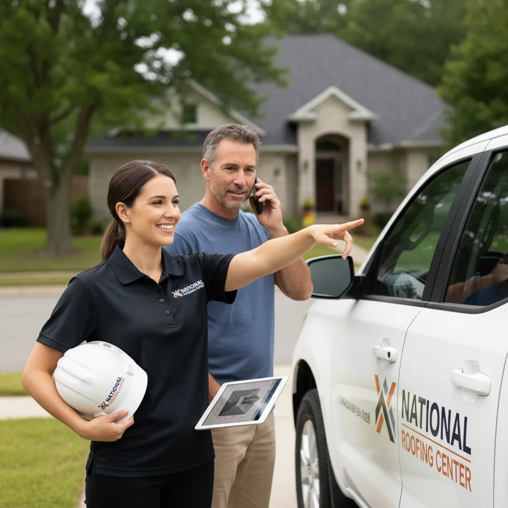 National Roofing Center customer support in Shattuck