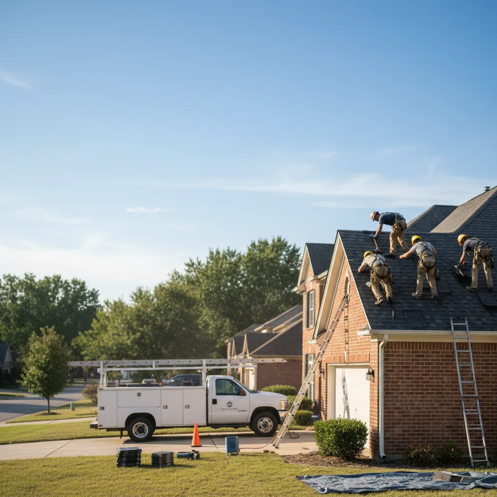 Roof Repair in Shattuck